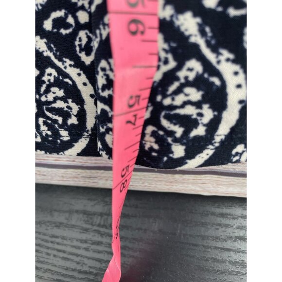 Lauren Ralph Lauren Spaghetti Strap Sand Dollar Print Maxi Dress Women's 8 Blue - Picture 8 of 8